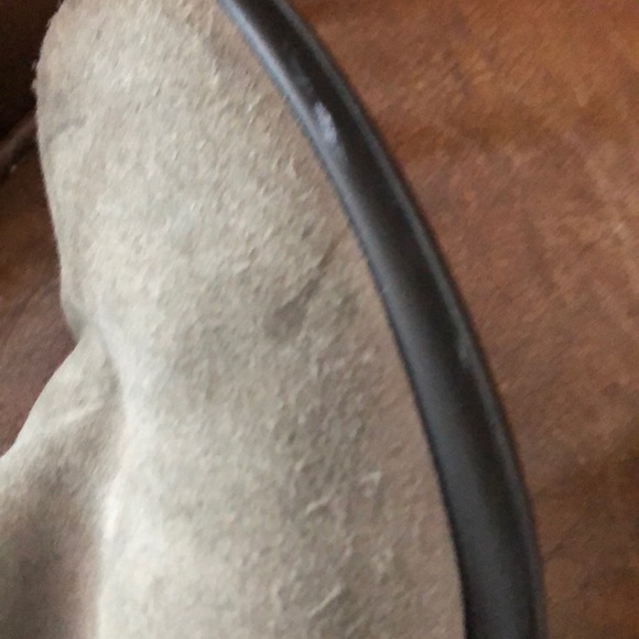 Janet sport suede shoes gray wedge low boots 11 - Picture 10 of 10